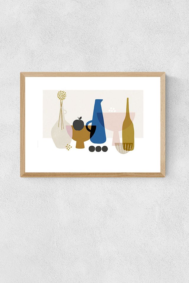 Francesca Iannaccone Still Life With Black Apple Wall Art Print #1