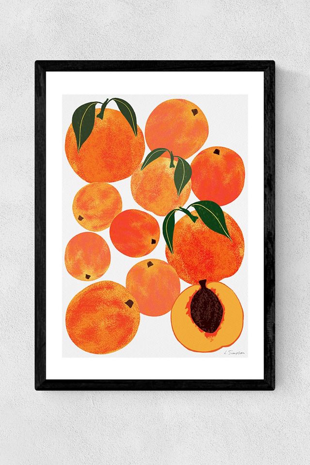 Leanne Simpson Peaches Wall Art Print #1