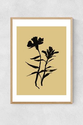 Dan Hobday Mono Botanischer 3 Wandkunstdruck