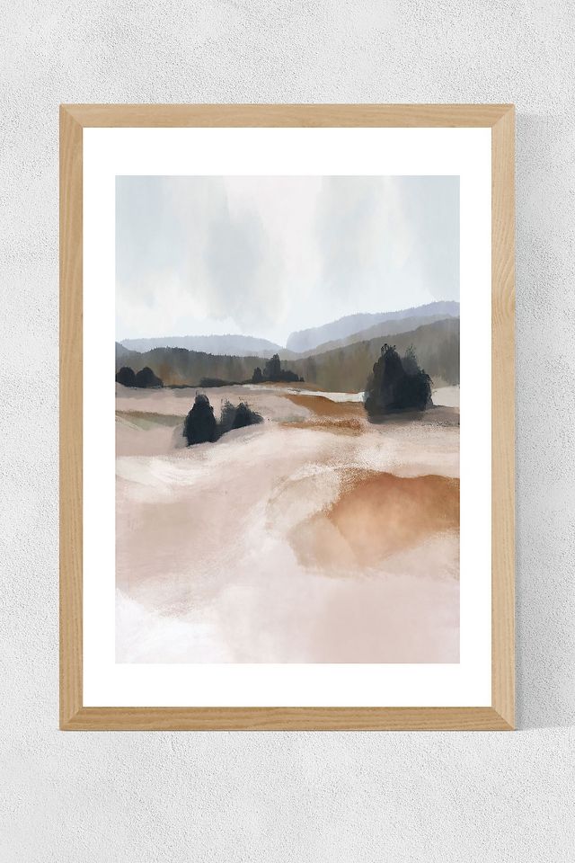 Dan Hobday The Ranch Wall Art Print | Anthropologie UK