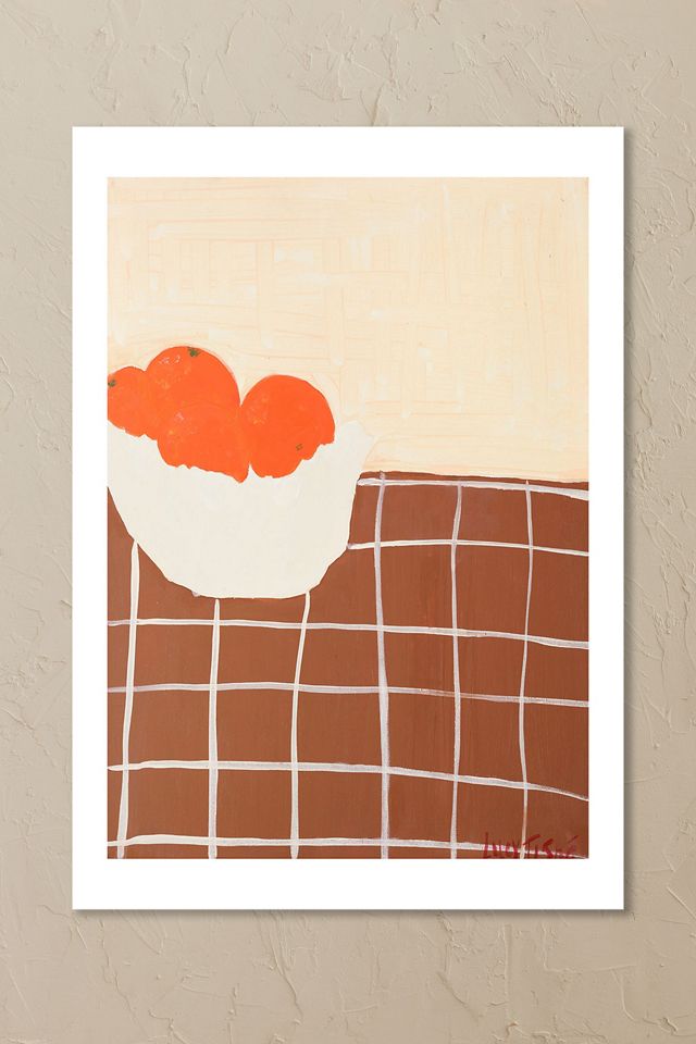East End Prints Oranges Wall Art Print #1