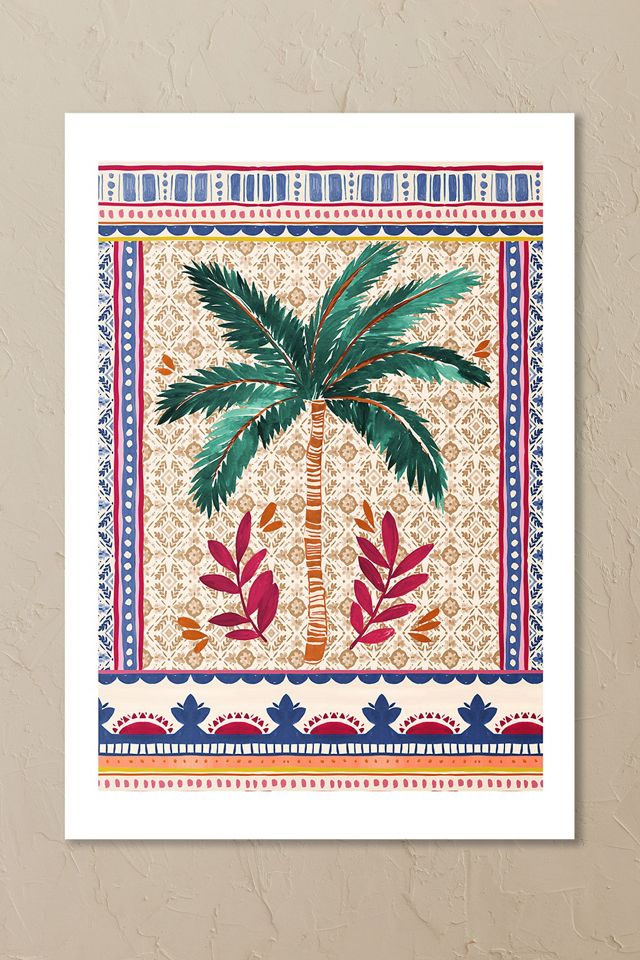 East End Prints Party Palm Wall Art Print #1