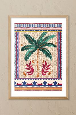 East End Prints Party Palm Wall Art Print