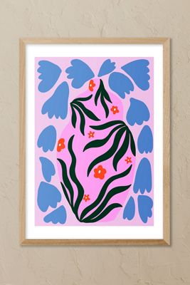 East End Prints Daisy Pot Wall Art Print