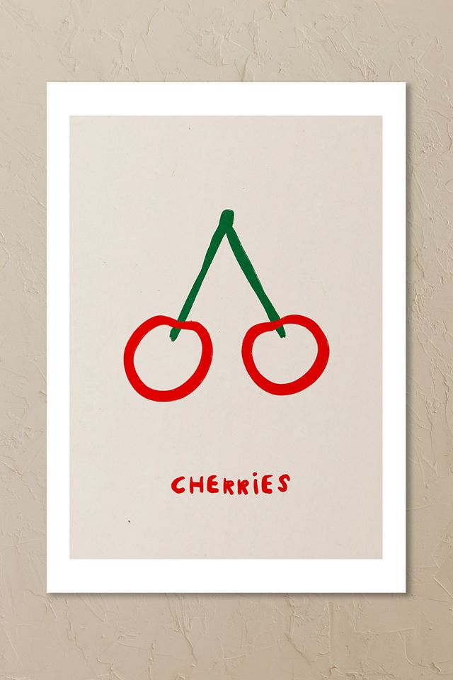 East End Prints Cherries Wall Art Print #1