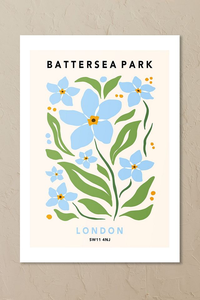 East End Prints Battersea Park II Wall Art Print #1