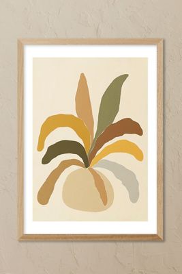 East End Prints Pastel Plant Wall Art Print