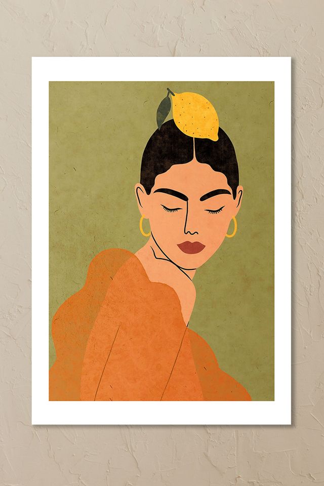 East End Prints A Lemon Fee Wall Art Print #1