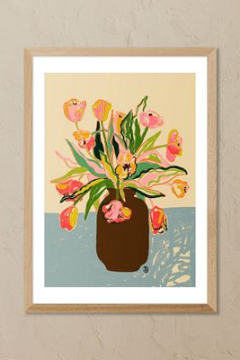 East End Prints Tulips Framed Wall Art Print