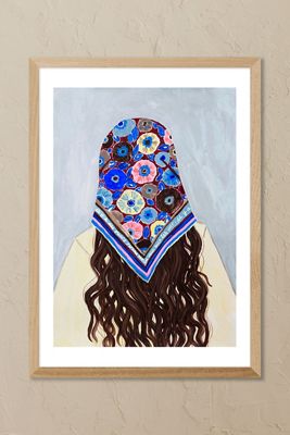 East End Prints Bandana Girl Framed Wall Art