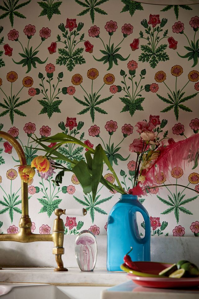 Sanderson Archive Daisy Wallpaper #2