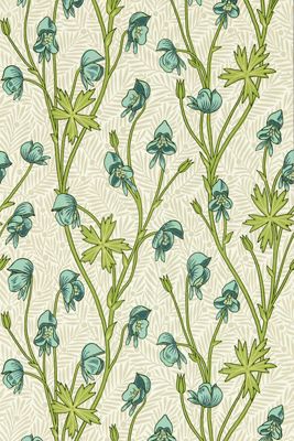 Morris & Co. Monkshood Wallpaper