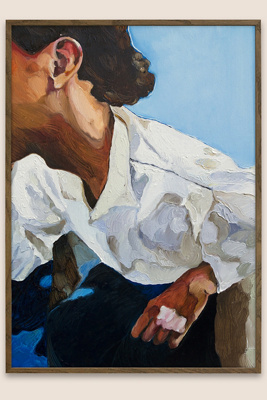 The Man I Met at The Bar by Lolita Pelegrime Framed Wall Art Print