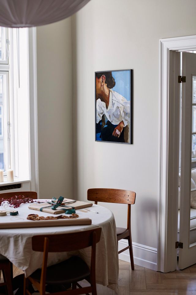 The Man I Met at The Bar by Lolita Pelegrime Framed Wall Art Print #1