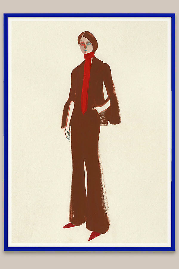 The Suit by Amelie Hegardt 30x40 Framed Wall Art Print