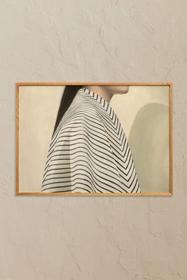 Paper Collective Impresión de Arte de Pared de Rayas Negras