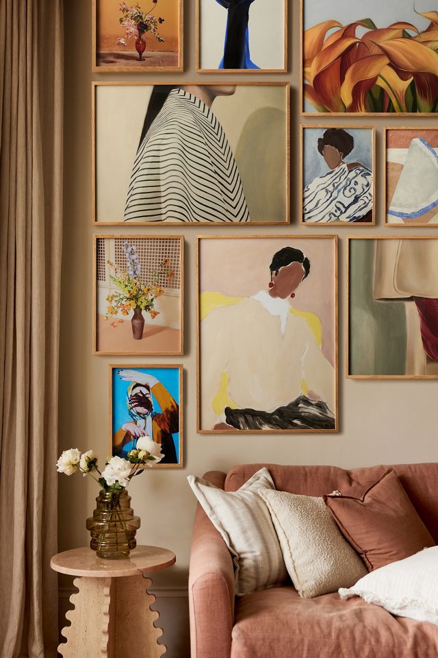 Paper Collective Affiche d'art mural Madame E #1