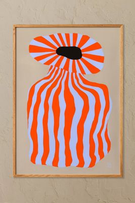 Paper Collective Gribouillage d'un gribouillage 01 Art mural encadré