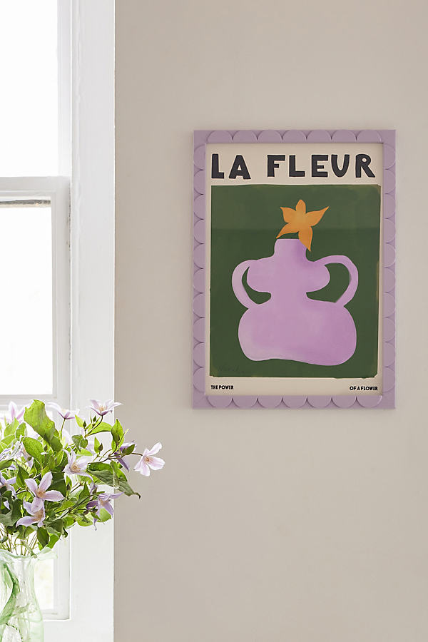 La Fleur by Natalia Bagniewska A3 Wall Art Print