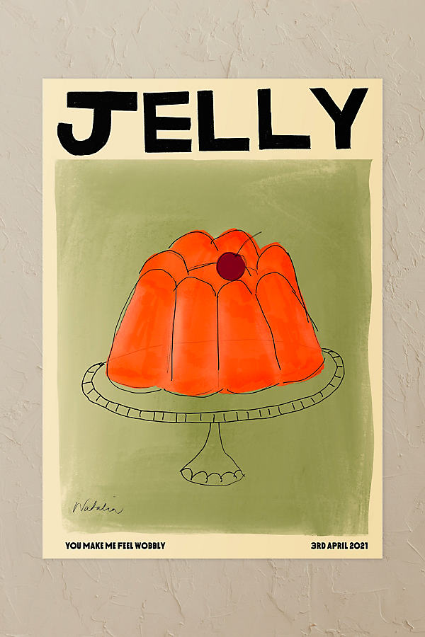 Jelly by Natalia Bagniewska A3 Wall Art Print