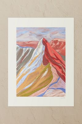 The Poster Club Cuillin Ridge I Stampa Artistica da Parete