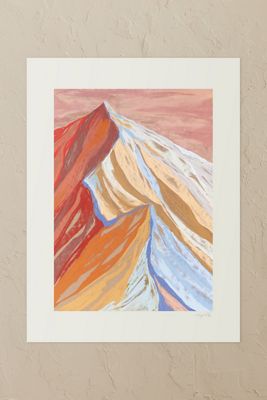 El Poster Club Cuillin Ridge VII Impresión de Arte de Pared