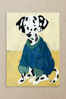 The Poster Club Dalmatian in Sweatshirt Art Print