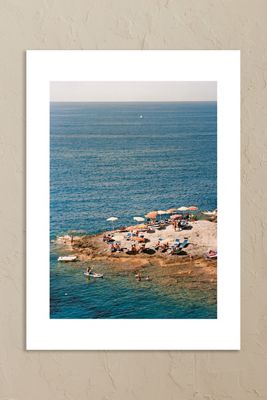 The Poster Club Impression d'art mural Ponza Tangerine