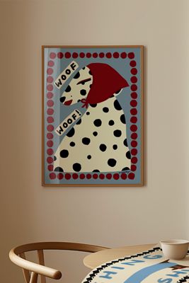 Nephthys Illustrated Woof Woof Kunstdruck
