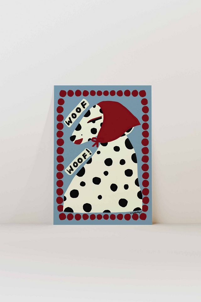 Nephthys Illustrated Woof Woof Kunstdruck #1