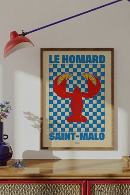 Nephthys Illustrated Le Homard Kunstdruck