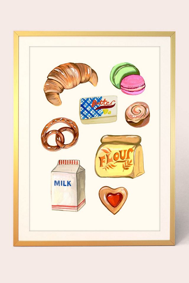 Eleanor Bowmer Baking Icons Print #1