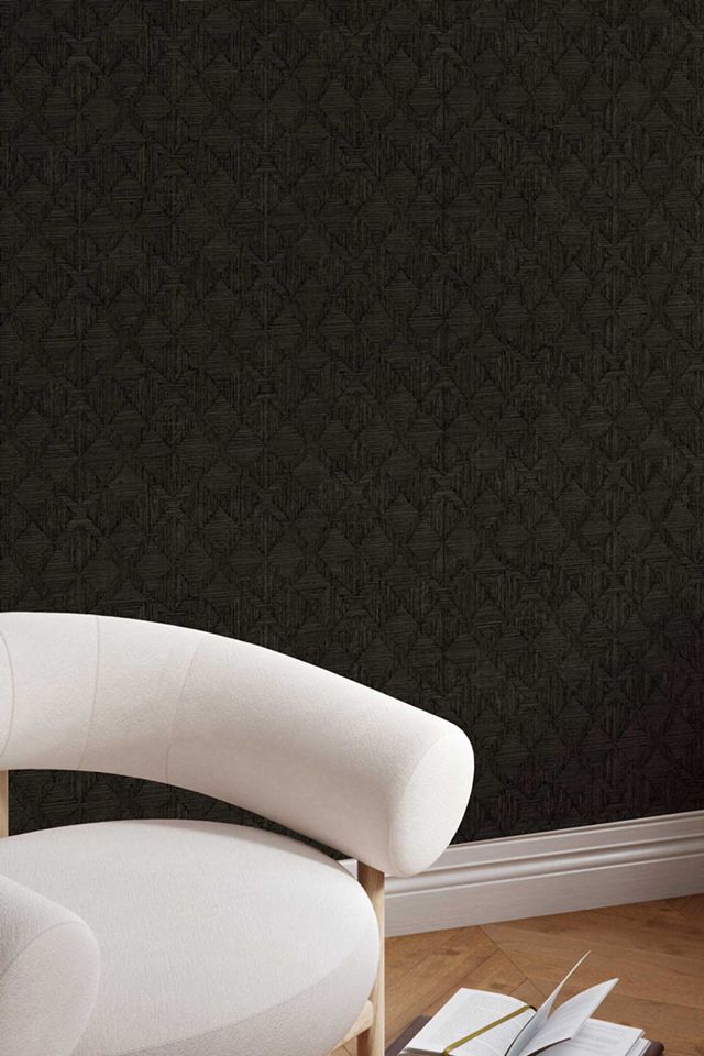 Jeremiah Brent Hoffmann Sisal Textured Peel-and-Stick Wallpaper #1