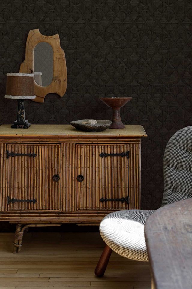 Jeremiah Brent Hoffmann Sisal Textured Peel-and-Stick Wallpaper #3