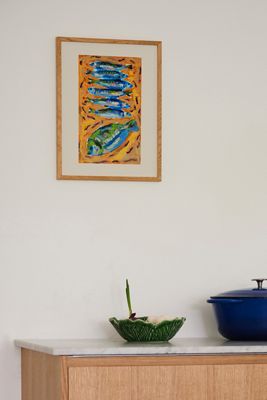 Art mural encadré Seven Fish par Adee Ardon