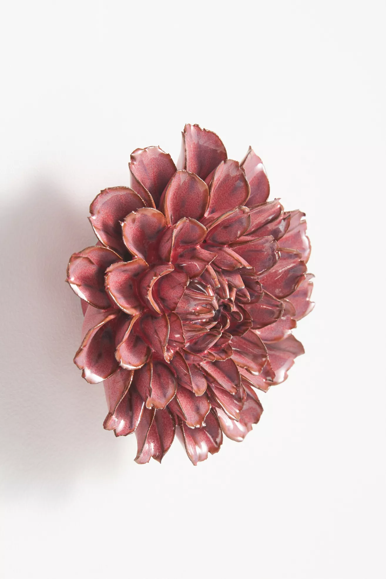 Pink Ceramic Flower Gallery Wall Charm - thumbnail 3
