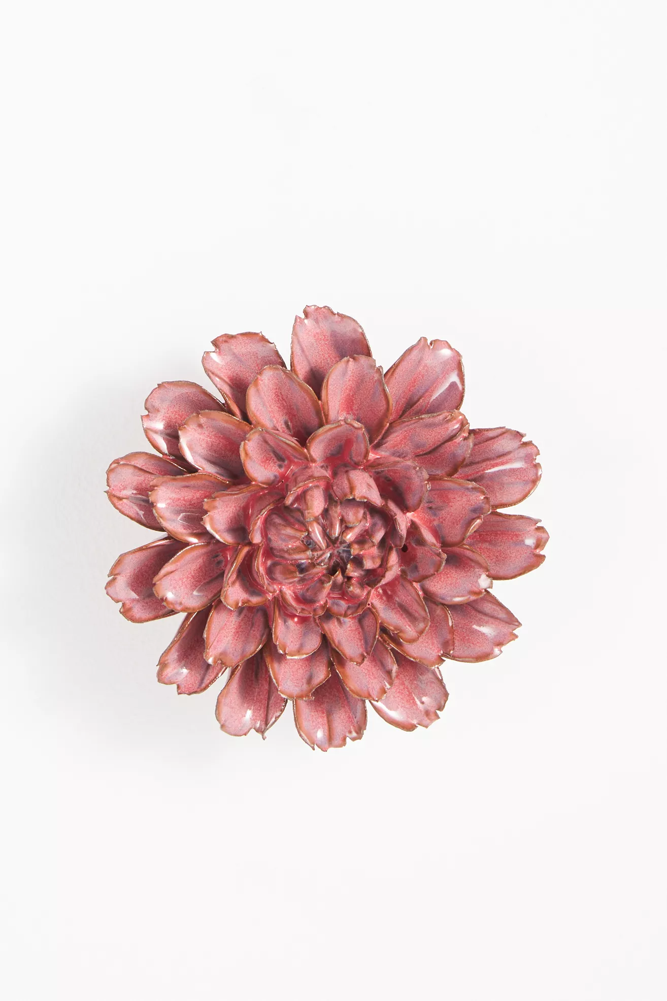 Pink Ceramic Flower Gallery Wall Charm - thumbnail 2