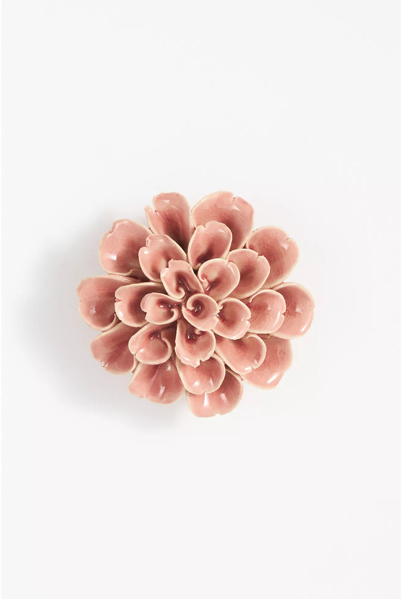 Pink Ceramic Flower Gallery Wall Charm - thumbnail 8