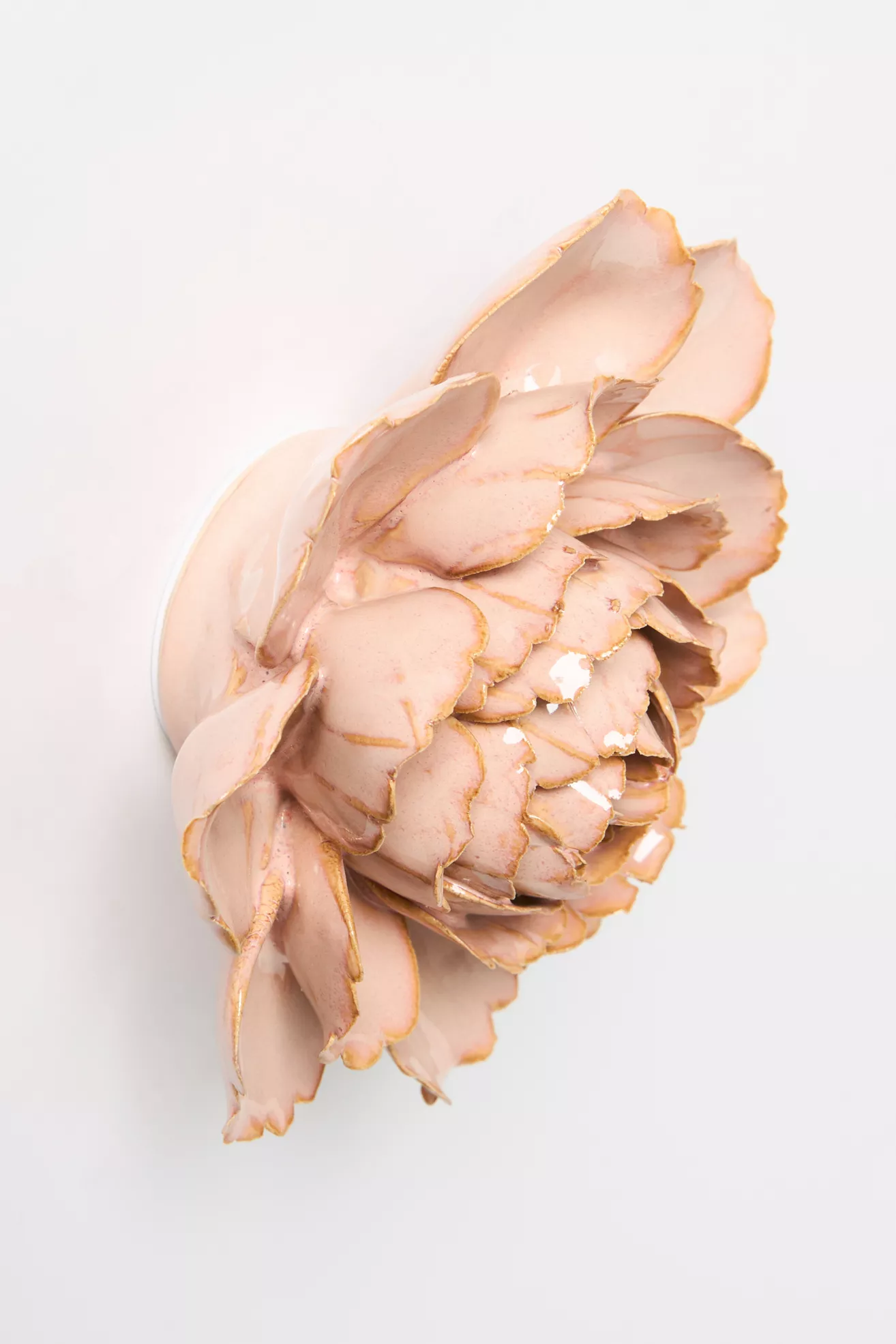 Pink Ceramic Flower Gallery Wall Charm - thumbnail 5