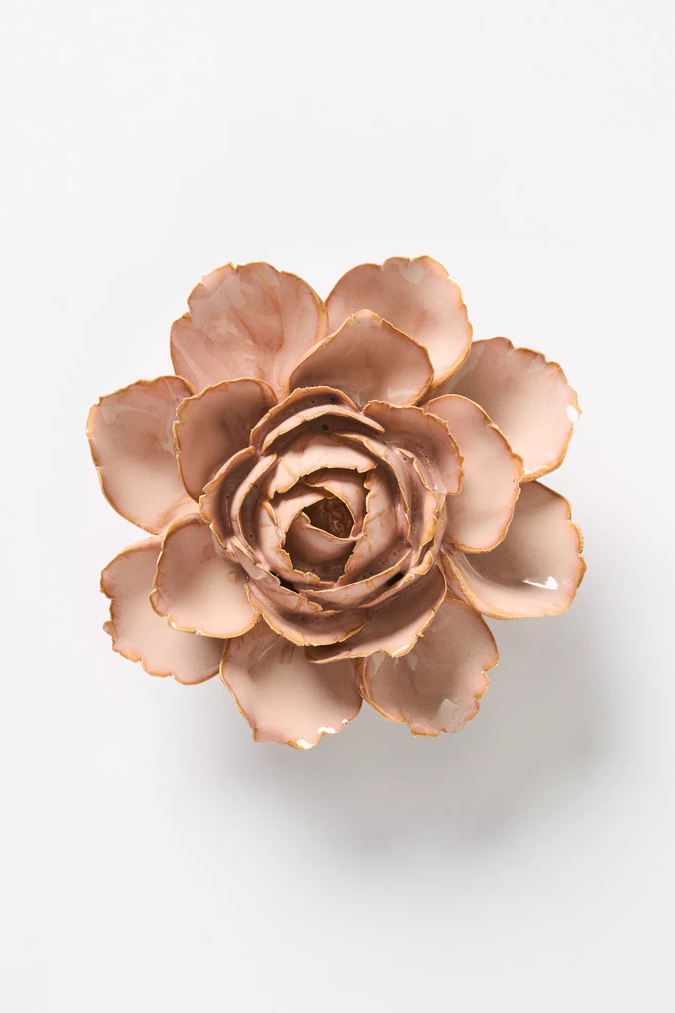 Pink Ceramic Flower Gallery Wall Charm - thumbnail 4