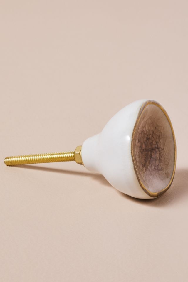 Glazed Ceramic Knob #1