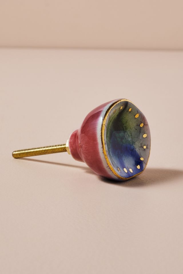 Glazed Ceramic Knob #1