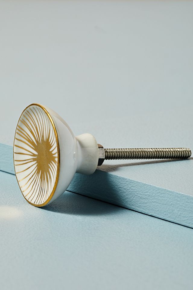 Ceramic Decal Knob #1