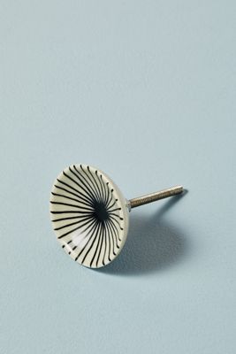 Bouton Courbé en Céramique