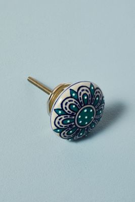 Hand-Painted Ceramic Knob
