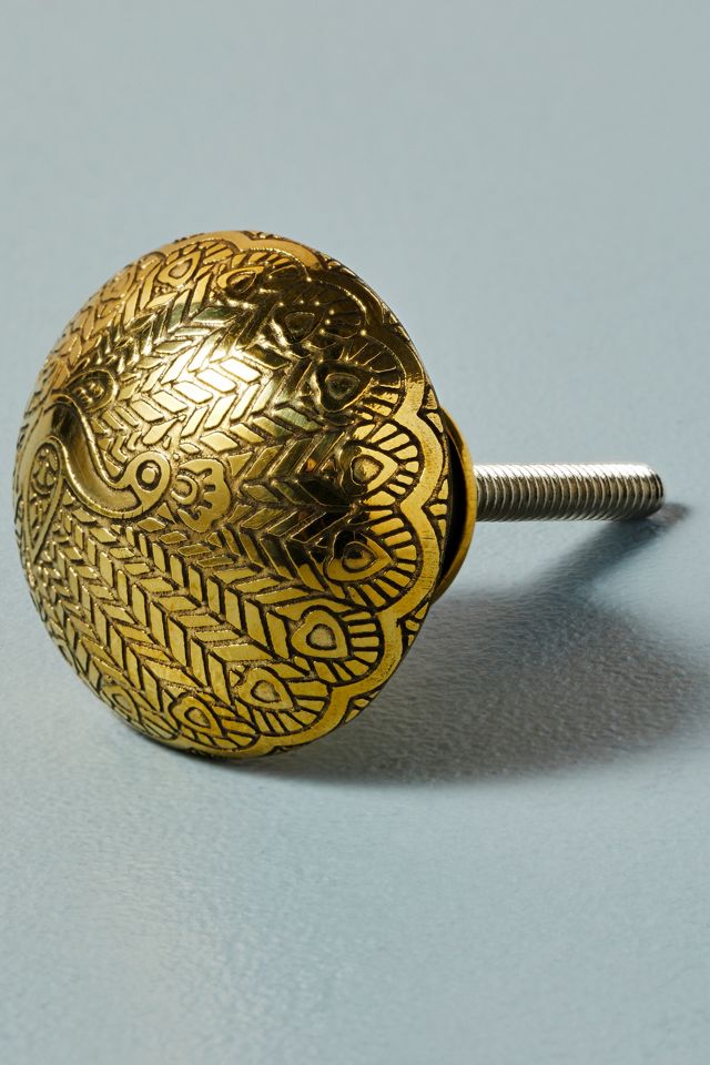 Pomello Pavone Inciso #1