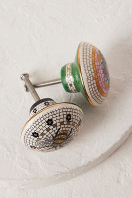 Bouton de tuile de jardin