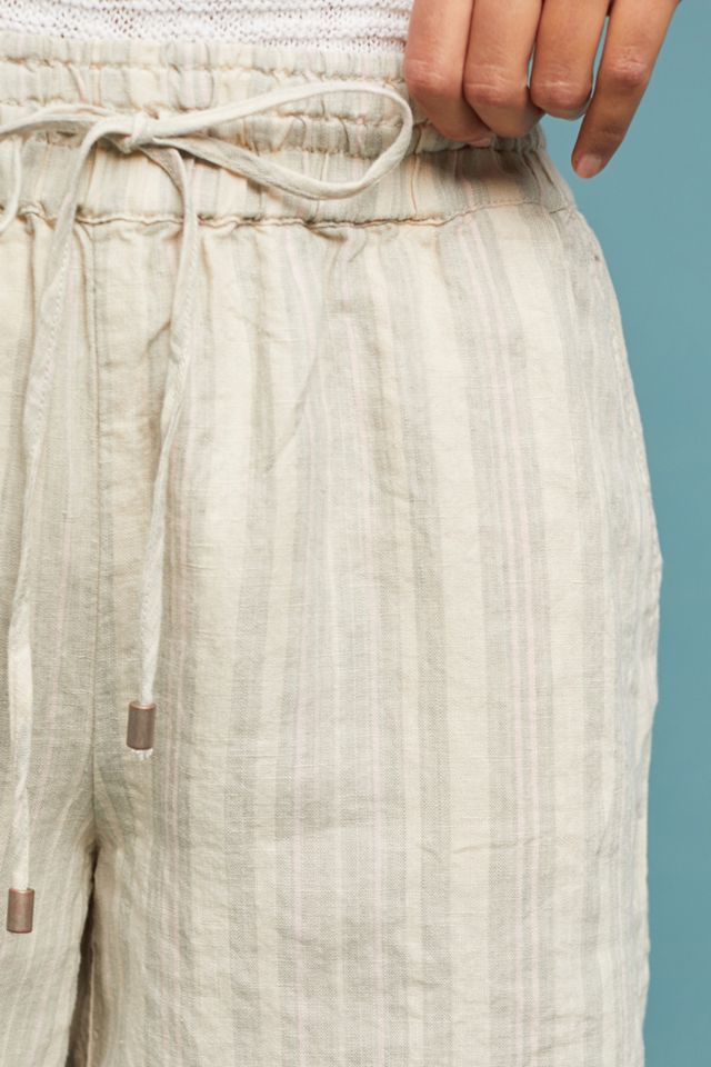 Beachy Linen Shorts #1