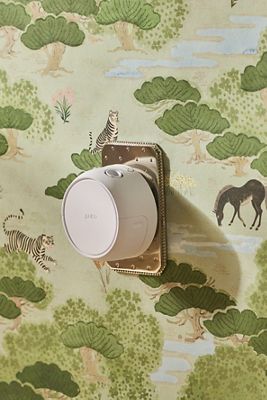 Joanie Etched Metal Floral Switch Plate