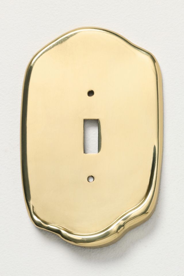 Alina Irregular Metal Switch Plate #1
